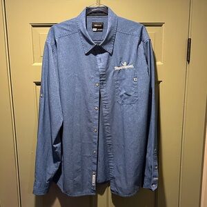 Marmot Steamboat Blue Button Down Shirt